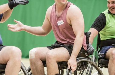 Battle Back Hero in Wheelchair