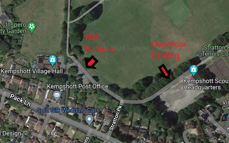 Kempshott Village Hall and Stratton Park